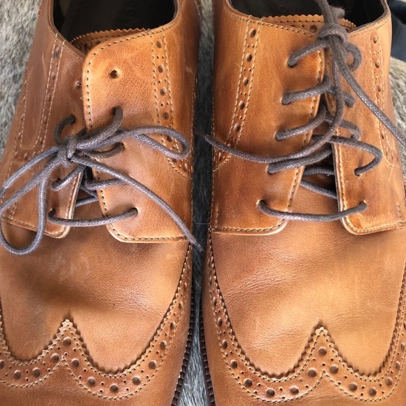 Cole Haan Classic Wingtip Oxford British Tan size 13 main image 5